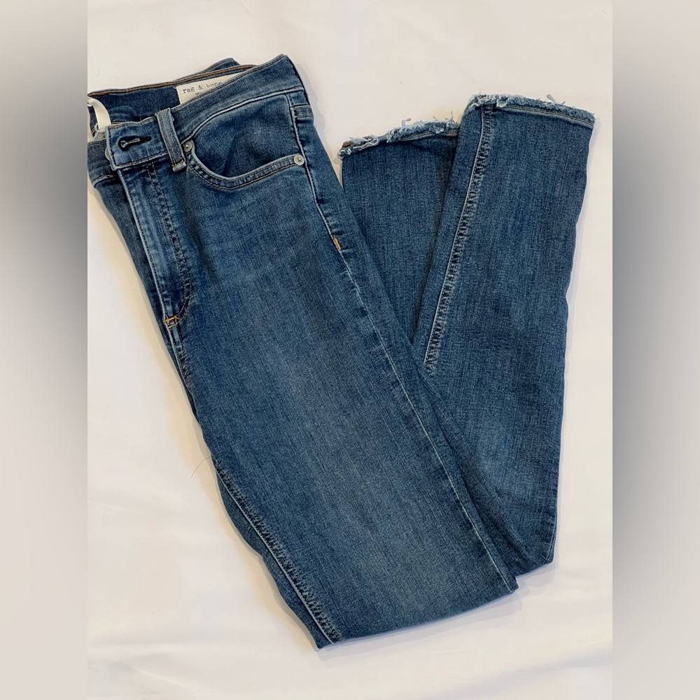 Rag & Bone Frayed Denim jeans